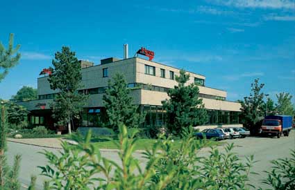 Klicken zum vergrößern! Die Hawa-Firmenzentrale in Mettmenstetten bei Zürich.
